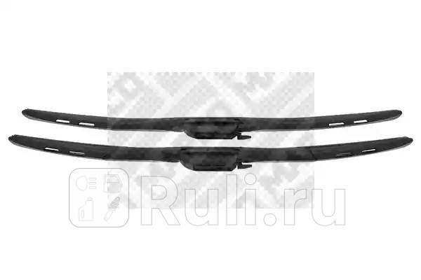 Щетки сочистителя гибридные комплект 2 шт 555 мм 555 мм audi a6 4f2 c6 24 MAPCO 104821hps 0₽