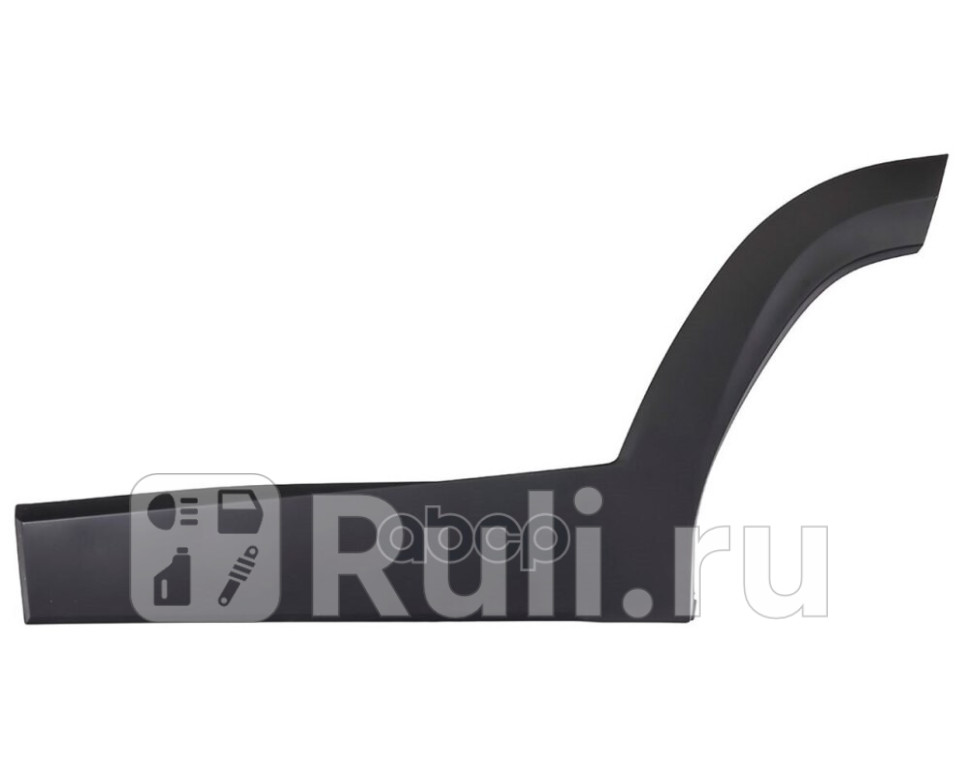 Молдинг двери задней левой москвич 3 2022-jac js4 2020- SAILING MSL4047047L 0₽