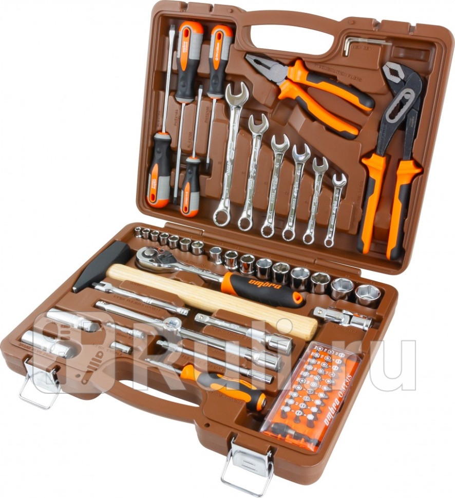 Набор инструмента 75 пр 12 14 38 6 гр Ombra OMBRA OMT75S 15490₽