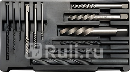 Набор экстракторов обломанных болтов 12 пр 18-103 мм в пластм кейсе YATO YT-0591 1320₽