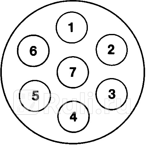 Розетка 76 метал соед резьб 24v typ s iso3731 europas daf john deere Hella 8JB 003 834-001 2070₽