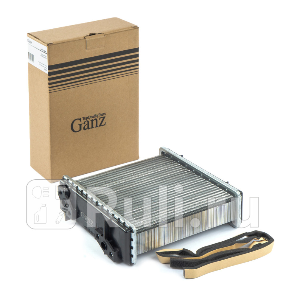 Радиатор отопителя алюминиевый GANZ GIF07096 1540₽