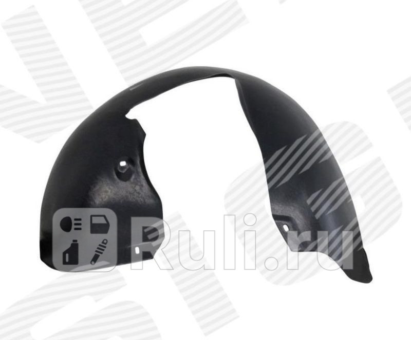 Подкрылок передний правый для Volkswagen Passat B6 (2005-2010) SIGNEDA PVW11043BR