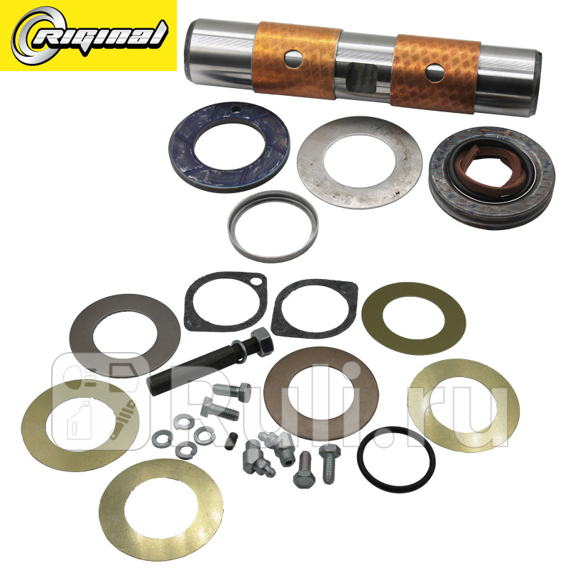 Шкворень в сборе для ам КАМАЗ 532053212 в сборе полный комплект на кулак Riginal RG5320-3001000 2850₽