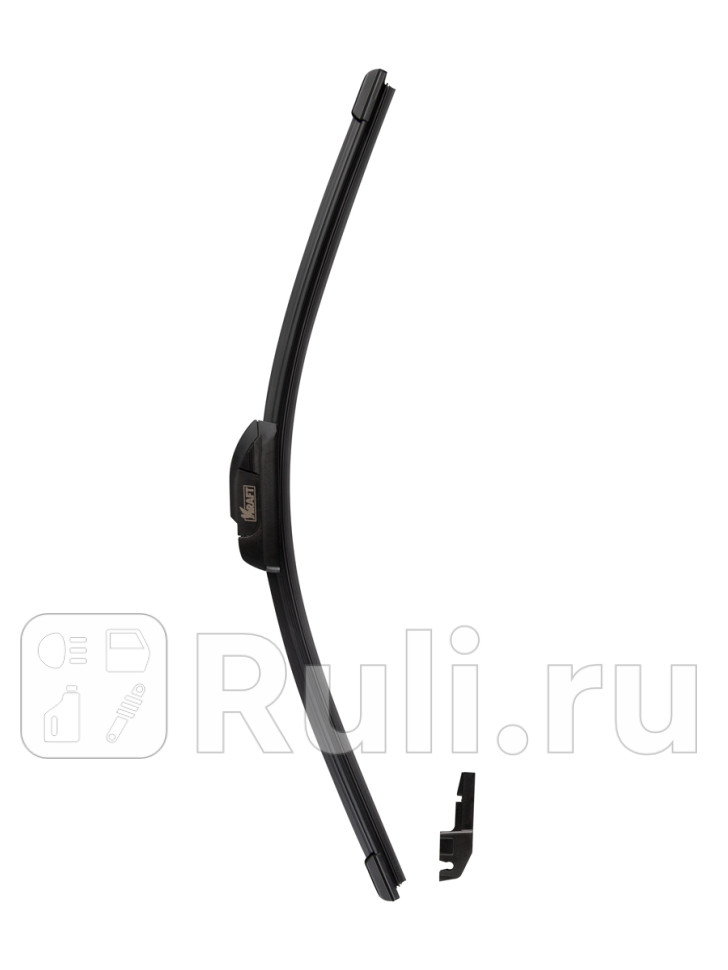 Щетка стеклоочистителя бескаркасная 500 мм KRAFT Teflon 2 адаптера KRAFT KT 830816 600₽