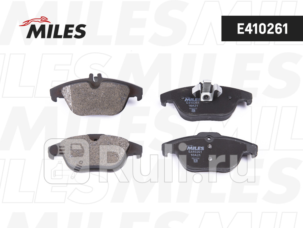 Колодки тормозные дисковые задние для Mercedes W204 2006-2015 MILES E410261 1560₽