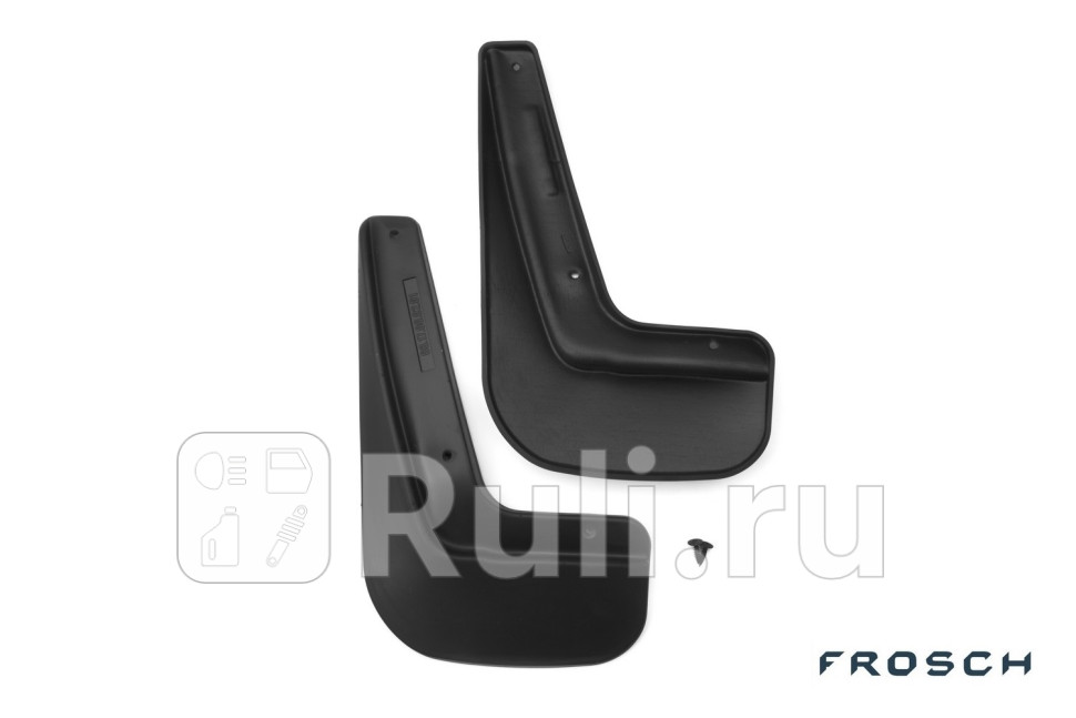 Брызговики задние комплект для Chevrolet Aveo T300 2012-2014 FROSCH NLF0817E11 610₽
