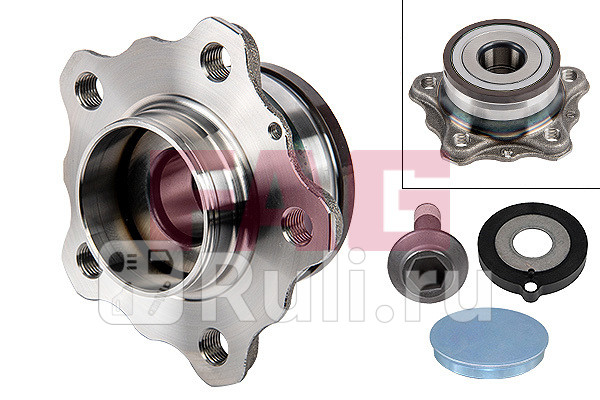 Ступица колеса задний AUDI A6 20TDI 28FSI 30TDI 11- A7 28FSI 30TDI 10- Q5 20TDI 10- FAG 713610920 0₽