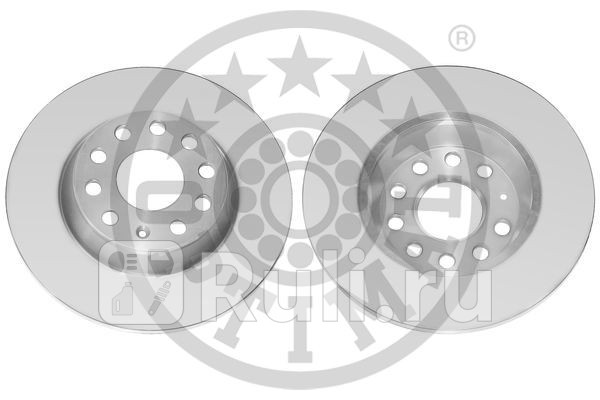 Диск тормозной AUDI A3 8P1 A3 Cabriolet 8P7 A3 Sportback 8PASEAT ALTEA 5P1 ALTEA XL Optimal bs-8038c 0₽