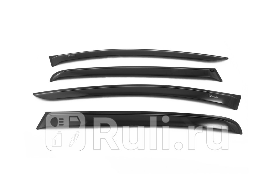 Дефлекторы окон 4 шт для Peugeot 308 2007-2011 Vinguru AFV23608 1600₽