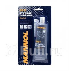 9911 Серый нейтральный силиконгерметик от -40 С до 230 С 85г MANNOL 2485 450₽