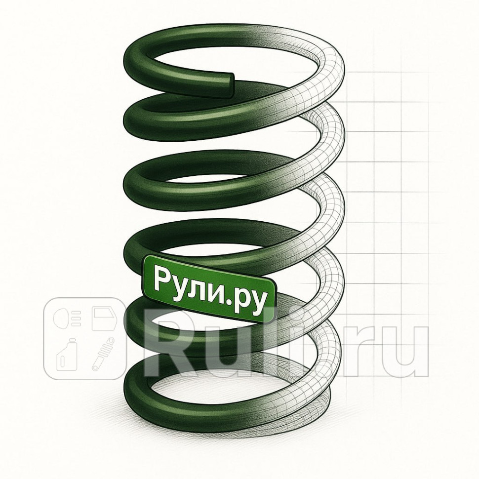 Пружина передняя JAPANPARTS ZC3927H 0₽