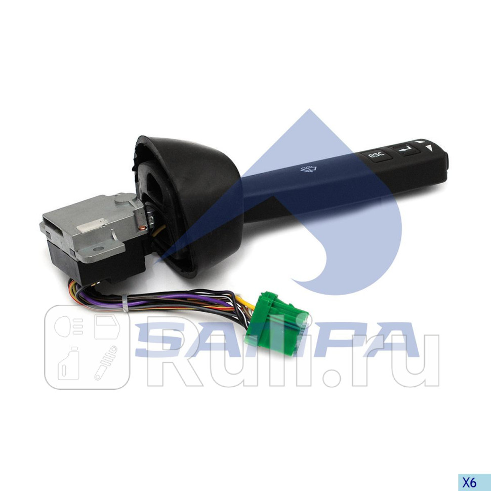 Переключатель стеклоочистителей Sampa 034099 4500₽