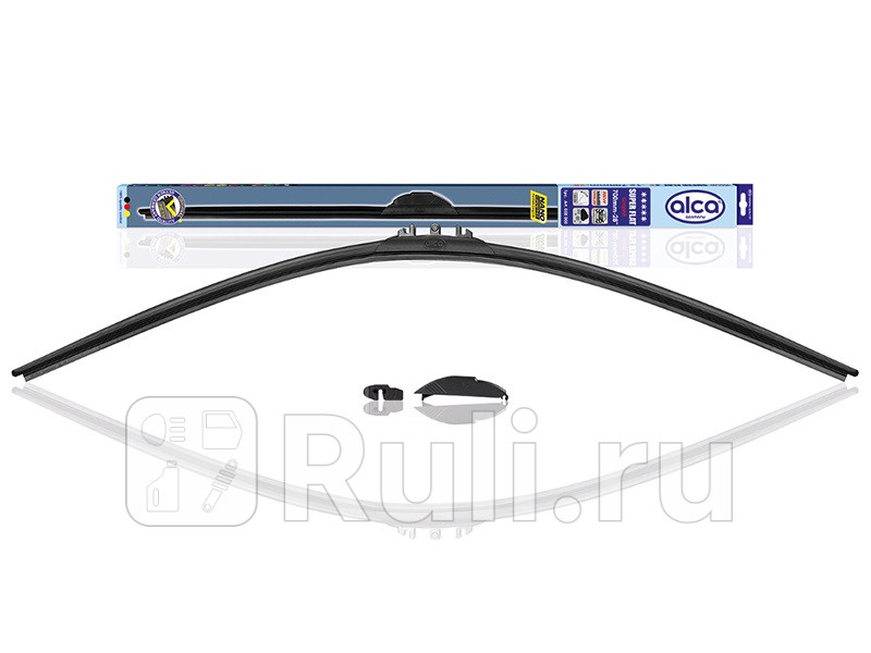 Щетка стеклоочистителя бескаркасная Alca Super Flat 28
