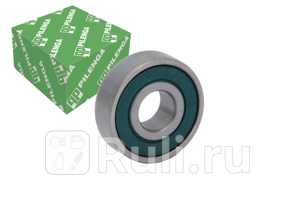 Подшипник генератора задний 15x35x11 ВАЗ 2108-2112 2170 2190 PW-P0202 Pilenga PW-P0202 190₽