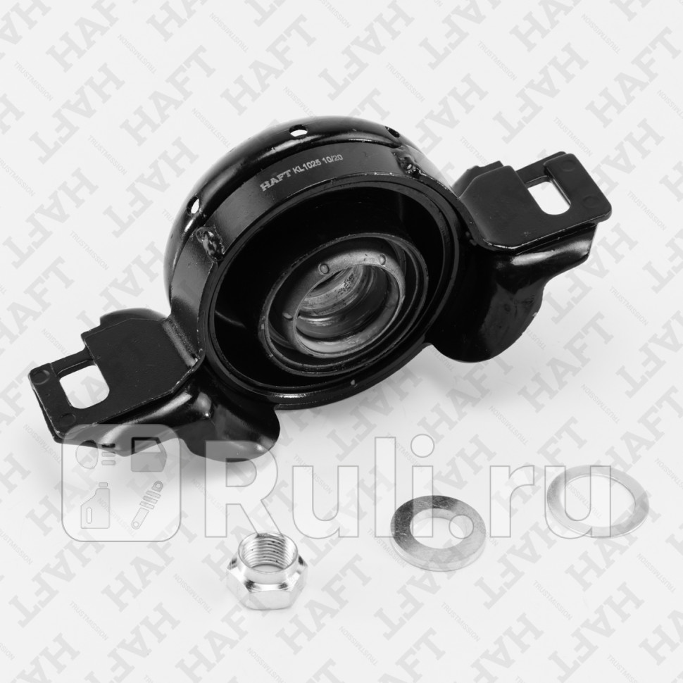 Опора карданного вала TOYOTA Harrier Highlander 98- LEXUS RX 00- HAFT KL1025 2930₽