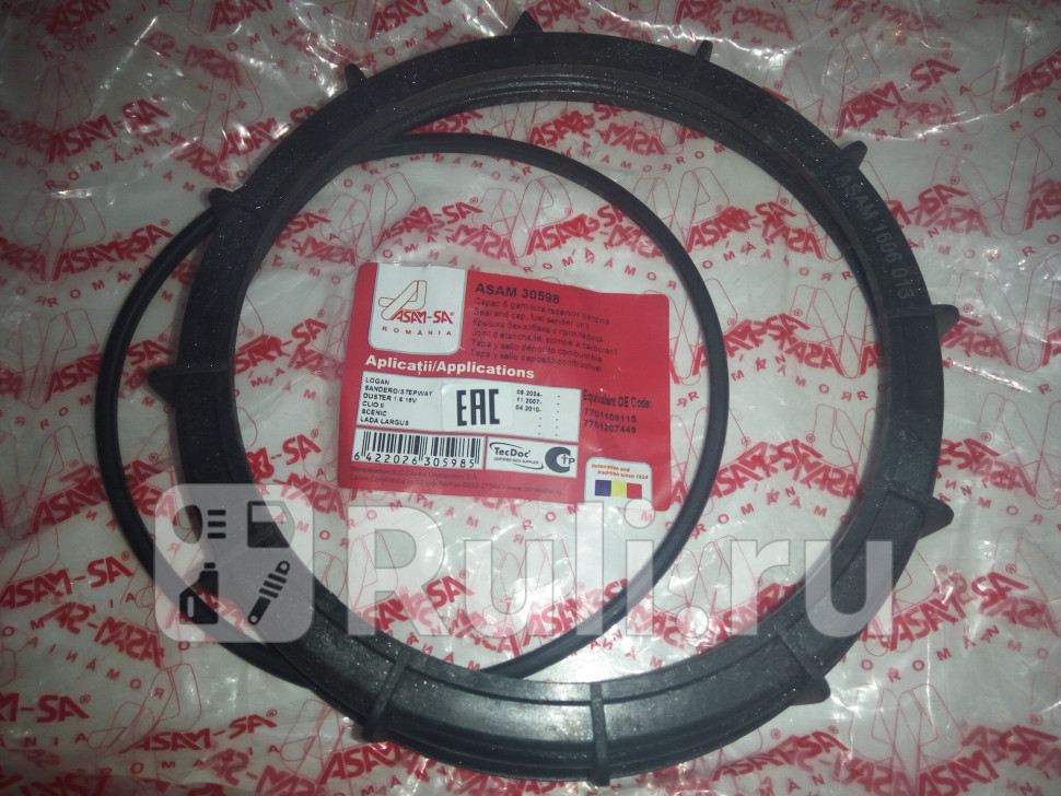 Прокладка топливного насоса RENAULT LOGA DUSTER SANDERO 30598 Asam 30598 760₽