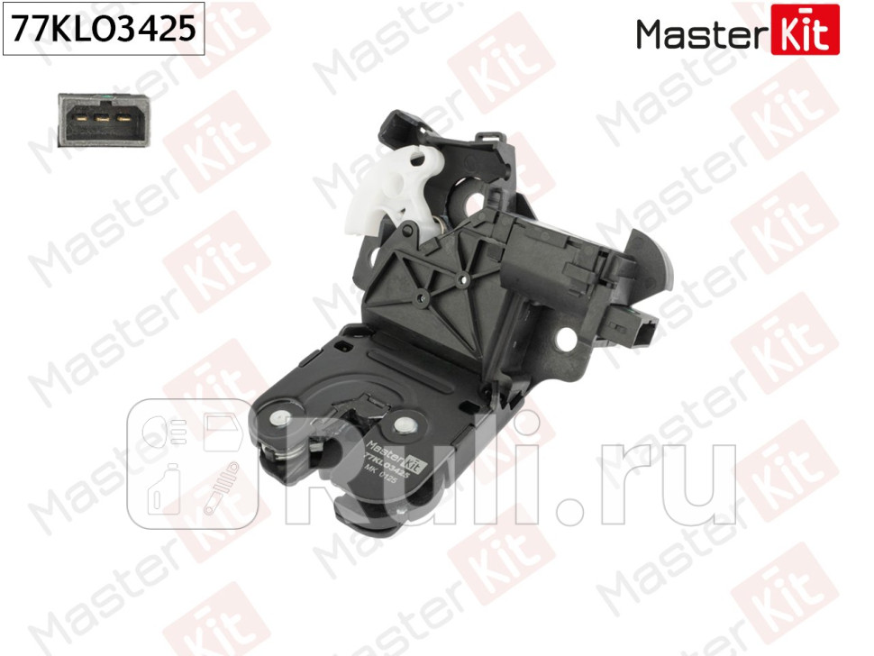 Замок багажника Audi A3 8P1Q7 4LB 2003 - 2015 MASTERKIT 77KLO3425 MASTERKIT 77KLO3425 5140₽