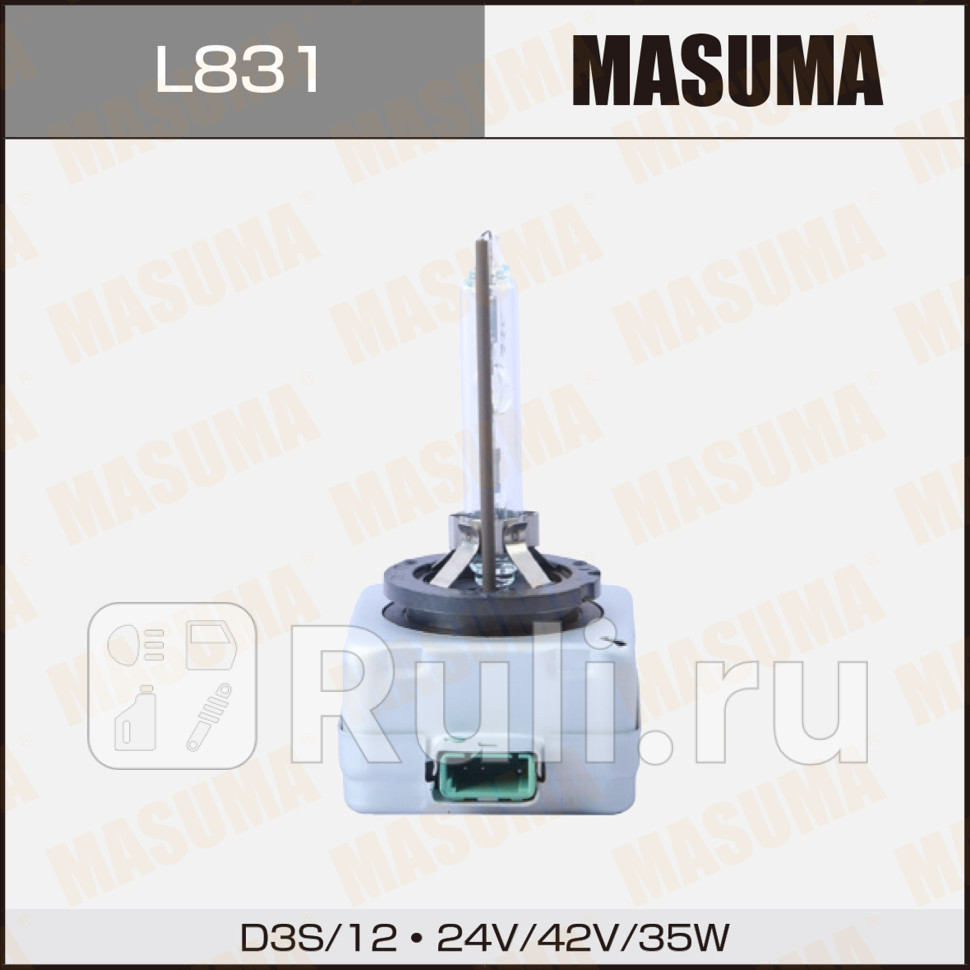 Лампа D3S 4300K ксеноновый свет 1 шт Masuma Standart Grade MASUMA L831 2610₽