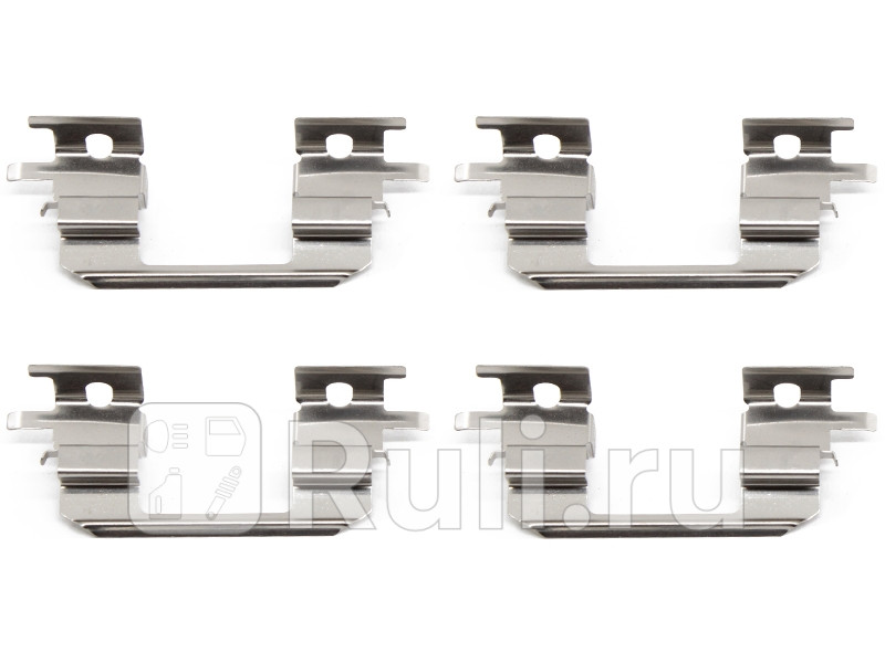 Комплект монтажный тормозных колодок FR SUBARU FORESTERLEGACYIMPREZA 96-02 SAT ST-349-0086 440₽