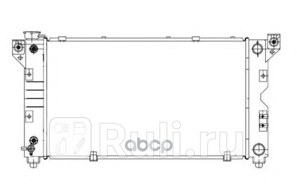 Радиатор основной NRF 50238 0₽