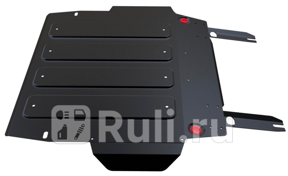 Защиты картеракпп комплект для Brilliance H530 2016-2020 АвтоБроня 111090021 7870₽