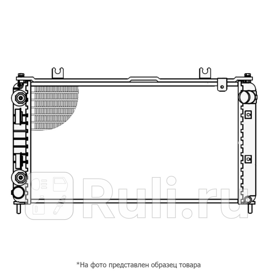 РАДИАТОР СИСТЕМЫ ОХЛАЖДЕНИЯ HYUNDAI HC253104F120 MANDO hc253104f120 25540₽