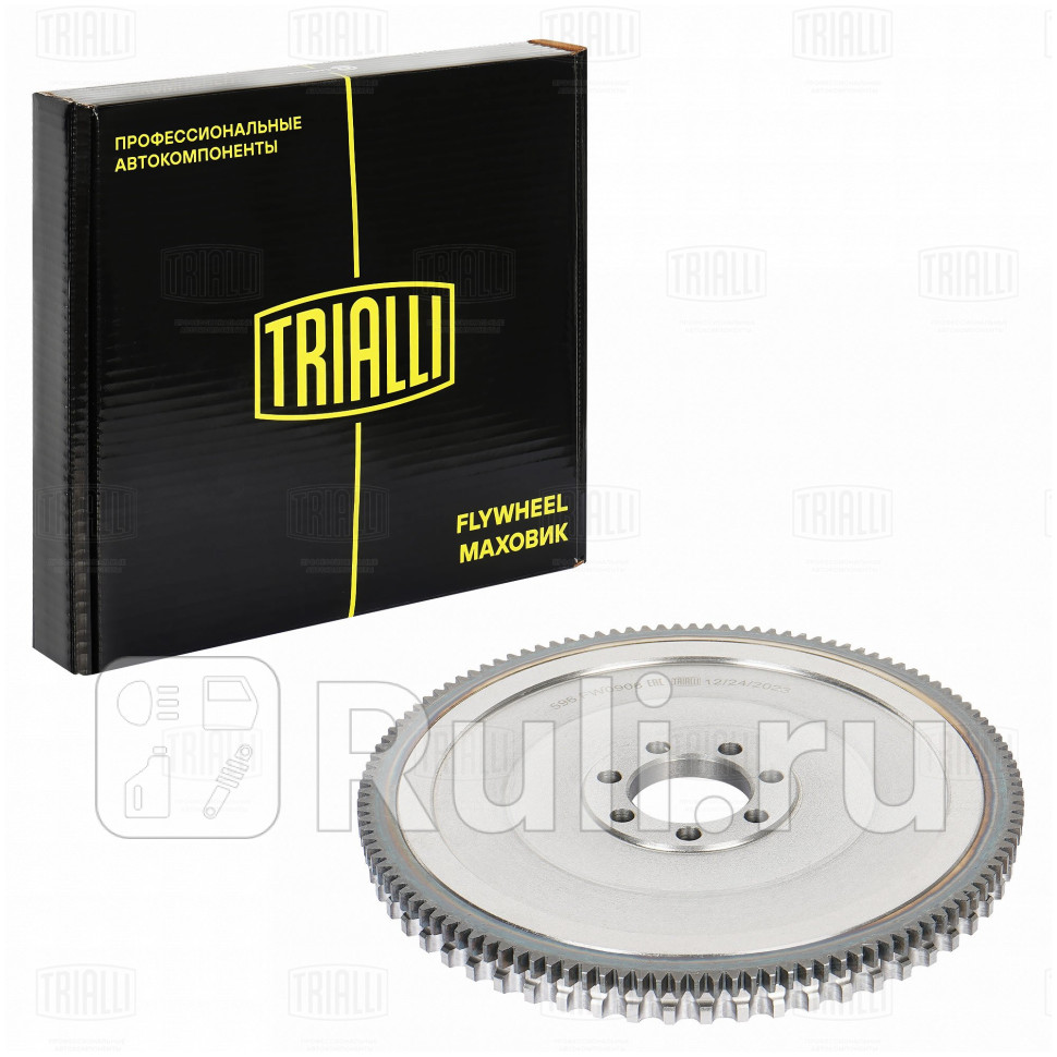 Маховик одномасс для ам Renault LoganLada Largus дв K4M FW 0908 TRIALLI FW0908 18350₽