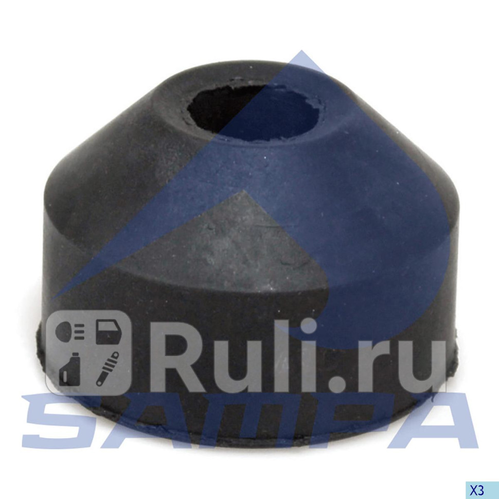 подушка радиатора рм RVI MagnumPremiumKerax Sampa 080377 380₽