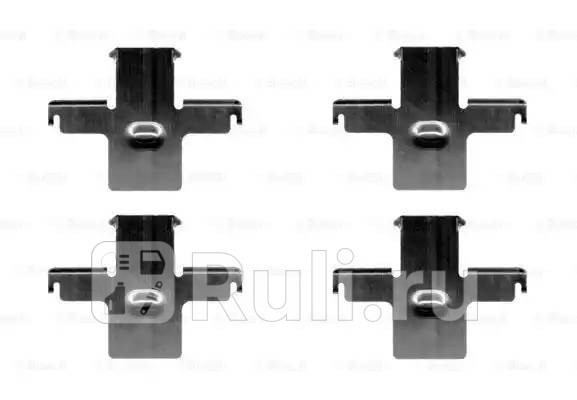 Пластины тормозных колодок BOSCH 1 987 474 612 0₽