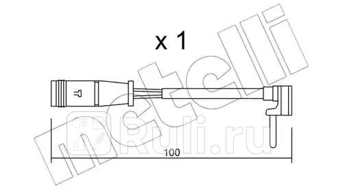 Датчик износа тормозных колодок Metelli SU330 440₽