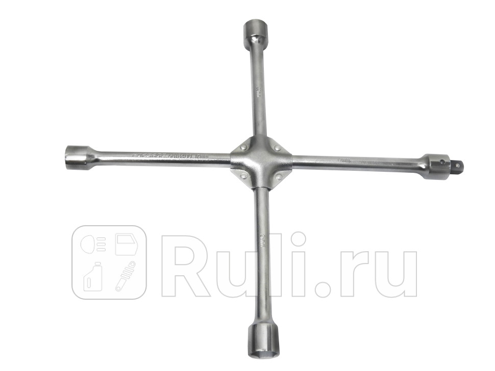 Ключ баллонный крестовой 17х19х21х22 мм 12 inch с адаптером Forsage F-681B400 0₽
