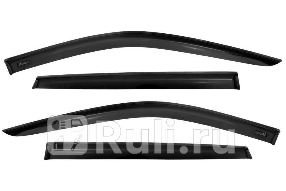 Дефлекторы окон 4 шт для Haval F7 2019-2022 Vinguru AFV90723 2750₽