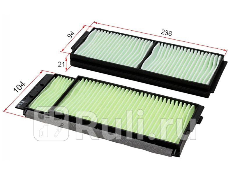 Фильтр салона MAZDA 3 03-09MAZDA 5 05- MICRO RCF8845 860₽