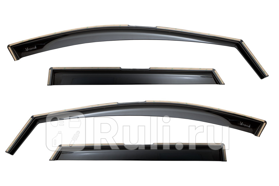 Дефлекторы окон 4 шт для Hyundai Tucson 4 2020-2021 Vinguru AFV90761 880₽