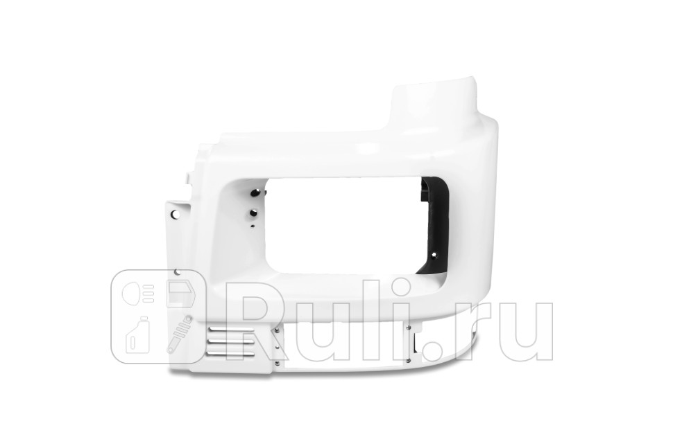 Рамка фары левой TOPCOVER T0916-7005 0₽