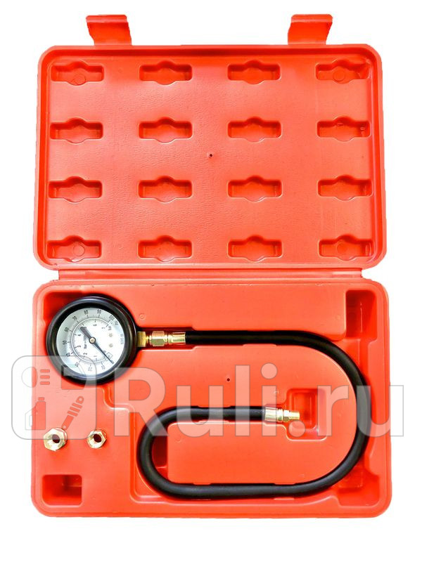 Индикатор давления масла в наборе с резьбовыми адаптерами 3пр 0-7bar в кейсе Forsage F-912G03 1480₽