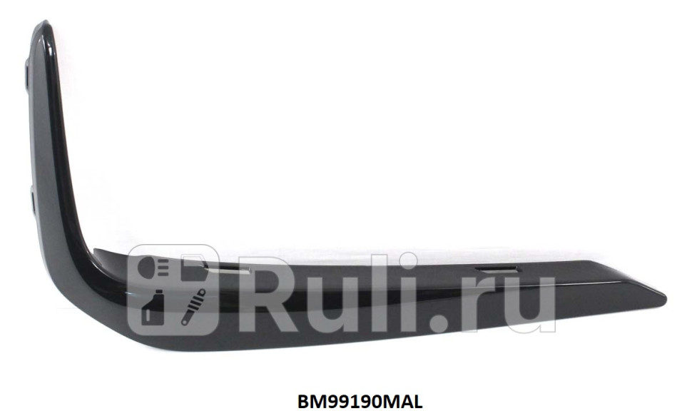 Молдинг решетки радиатора левый для BMW G30 2016-2020 CrossOcean BW3123LB 1850₽