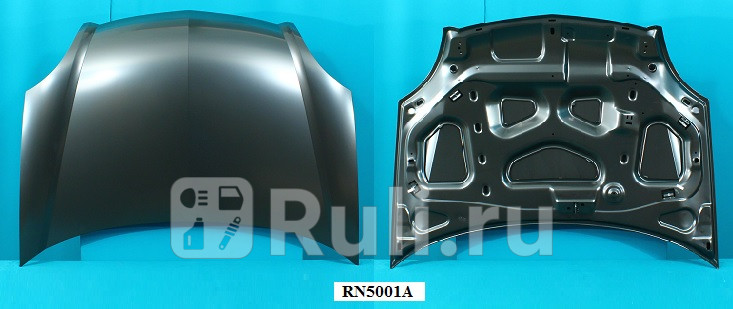 Капот для Renault Kangoo 1 рестайлинг 2003-2009 CrossOcean RN4107 14450₽