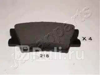 Колодки тормозные дисковые задние для Toyota Camry V50 2011-2014 JAPANPARTS PP-218AF 840₽