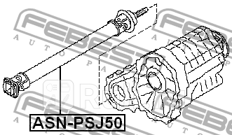 Карданный вал Nissan FX35 J50 08-14 FEBEST ASN-PSJ50 21710₽