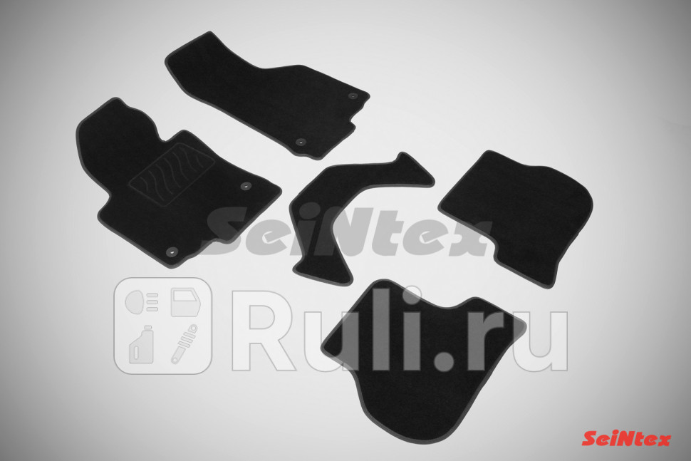 Коврики в салон 5 шт для Skoda Octavia A5 FL 2008-2013 SEINTEX 82450 2800₽