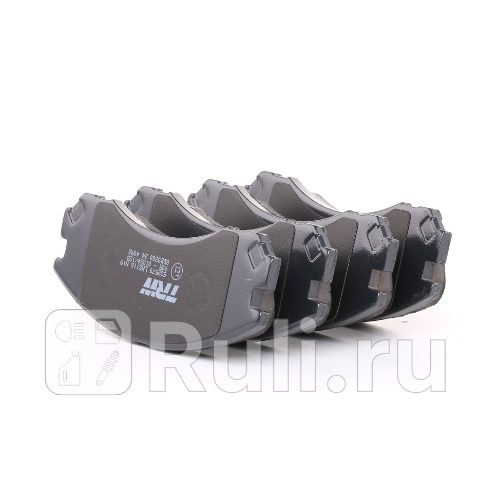 Колодки тормозные дисковые передние для Mitsubishi Pajero 3 1999-2006 TRW GDB3200 2810₽