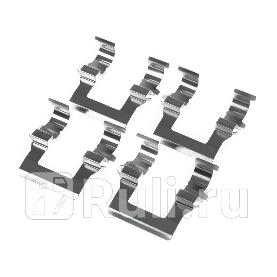 Ремкомплект передних тормозных колодок GANZ GIJ19089 600₽