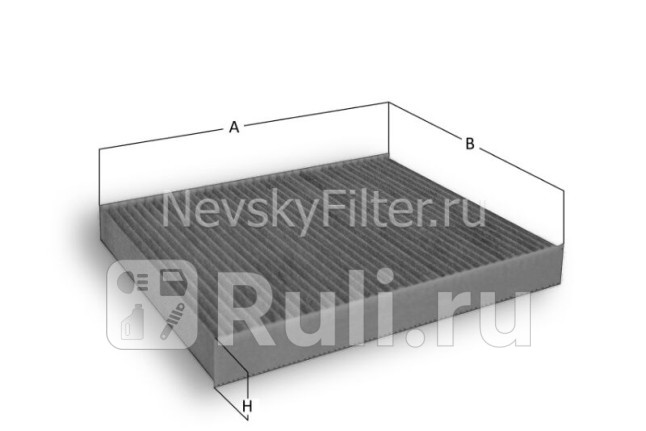 Фильтр салона hyundai sonata/elantra/santa fe 18>  Nevsky Filter NF6274