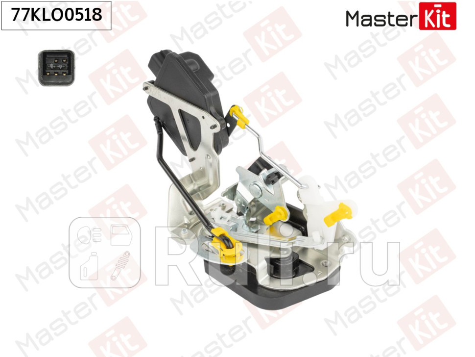 Замок двери зад лев Kia SPORTAGE JE KM 2004 - 2010 MASTERKIT 77KLO0518 MASTERKIT 77KLO0518 7830₽