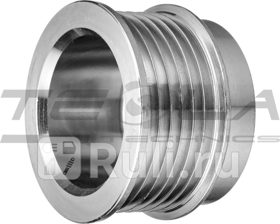 Шкив генератора Renault Logan 14 Thalia 14 16V TESLA TECHNICS TESLA TECHNICS TT64186 700₽