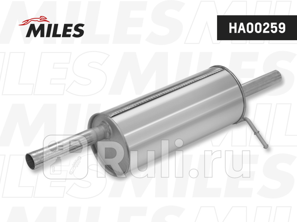 Глушитель Renault Logan 1416 MILES ha00259 0₽