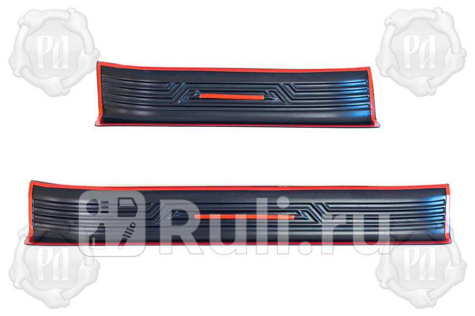 Накладка на внутренний порог (комплект) для BMW X3 G01 (2017-2020) Русская Артель NB-166002