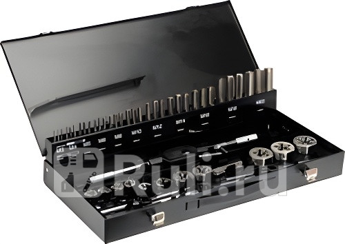 Набор метчиков и плашек 56 пр m3 m4 m5 m6 m8 m10 m12 m14 m16 m18 m20 YATO YT-2979 32090₽